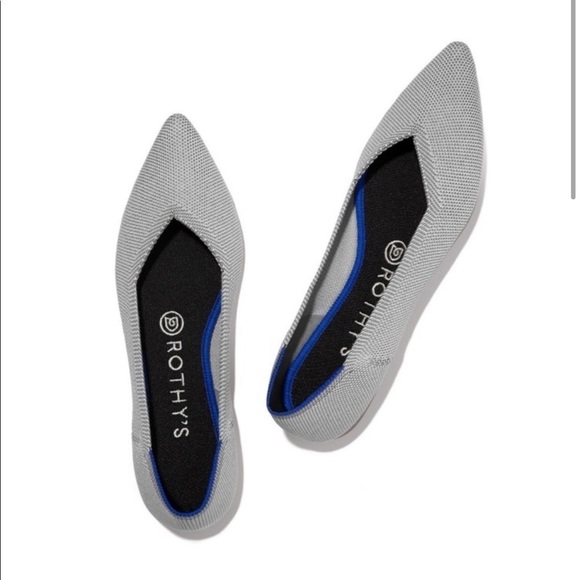 Rothy’s Flax birdseye the Point Flats RETIRED - Picture 1 of 15